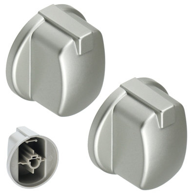 SPARES2GO Control Knob Switch Button for Indesit Oven Cooker (Pack of 2 ...