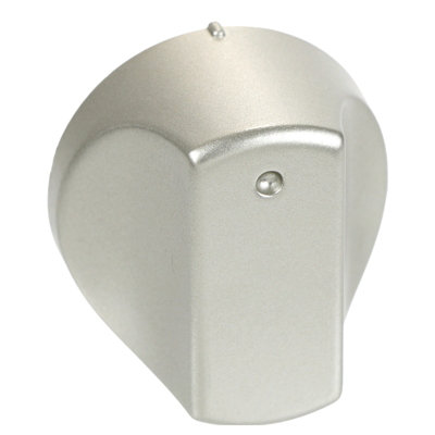 SPARES2GO Control Knob Switch for Hotpoint Hot-Ari ix Oven Cooker (Silver)