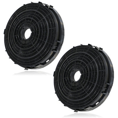 SPARES2GO Cooker Hood Filter Carbon Charcoal UNIVERSAL Kitchen Vent ...