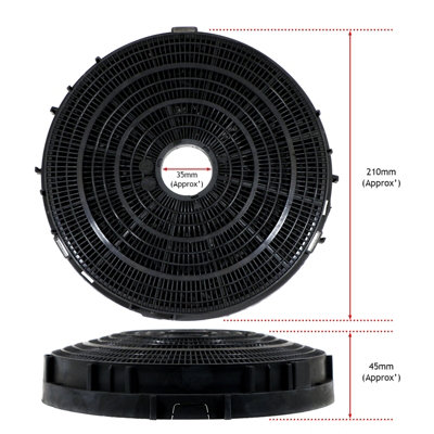 Filtri 47x57 Cm 3 X Grease Filters For STOVES BELLING Cooker Hood ...