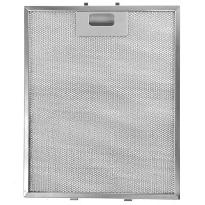 SPARES2GO Cooker Hood Grease Filter Extractor Vent Fan Metal Mesh (318 x 258mm, Pack of 1)