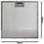 SPARES2GO Cooker Hood Grease Filter Metal Mesh Extractor Vent 320mm x 32cm