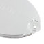 SPARES2GO Cooker Hood Light Diffuser Lens Oval Cover Plates (100mm x 52mm, Pack of 2)