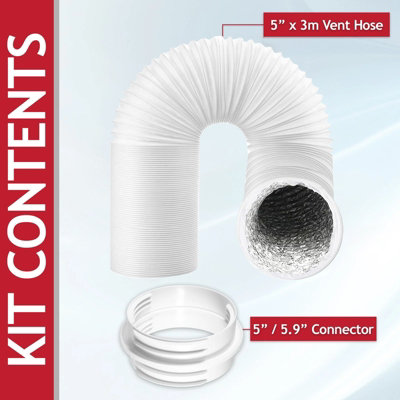 Adaptateur de Tuyau Souple pour Climatiseur DELONGHI