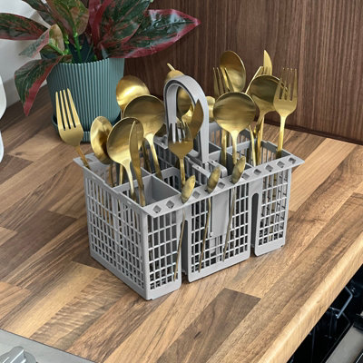 SPARES2GO Korbrollen Für Kenwood Geschirrspüler (8 Stück, Ø 40 Mm) – Ersatzteil Kompatibel