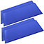 SPARES2GO Defrost Fridge Freezer Mat Durable Anti-Frost Liner (50cm x 25cm, Pack of 4)