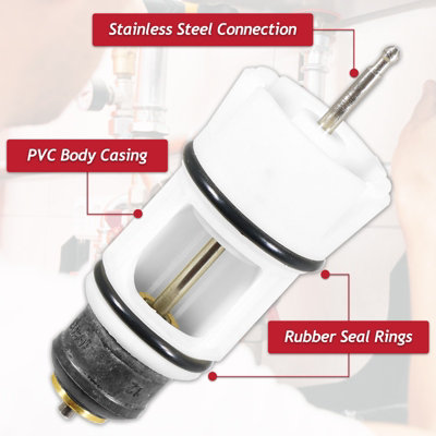 SPARES2GO Diverter Valve Repair Cartridge for Vaillant ecoTEC