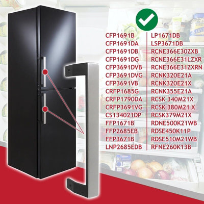 Maniglia Per Freezer BEKO – Ricambio Originale, 18.4 Cm, Compatibile Con Modelli CXFD E DSE - 4