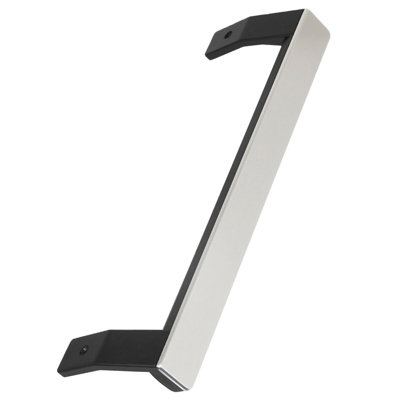 Genuine Beko Fridge Freezer Door Handle - 330mm Silver/Black Grab Bar Replacement