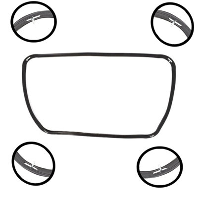 SPARES2GO Flusenfilter Für Caple Trockner – Kompatibel Mit TDI100, TDI101, TDI110, TDI111, Maße 274x145x28 Mm