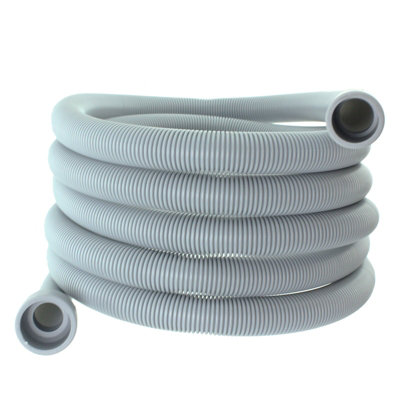 Spares2go Drain Hose Extra Long Water Pipe Compatible With Beko Dishwasher 4m 29mm And 22mm 0644