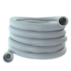 SPARES2GO Drain Hose Extra Long Water Pipe compatible with Beko Dishwasher (4m, 29mm & 22mm Connection)