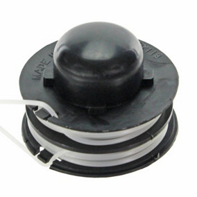SPARES2GO Dual Feed Strimmer Line Spool Head compatible with B&Q FPGT250-6 Garden Trimmer