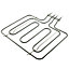 SPARES2GO Dual Grill Heater Element compatible with Belling Oven Cooker (2800W)