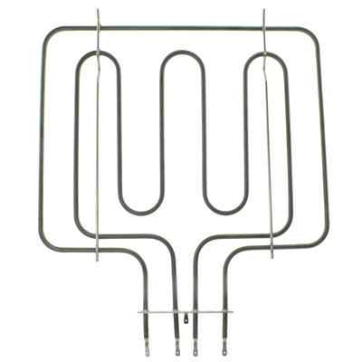 SPARES2GO Dual Grill Heater Element compatible with Belling Oven Cooker (2800W)