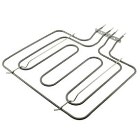 SPARES2GO Dual Grill Heater Element compatible with Stoves Oven Cooker (2800W)