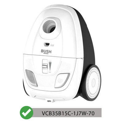 Spares2go Sacchi Per Aspirapolvere Bush Wet & Dry – Confezione Da 5
