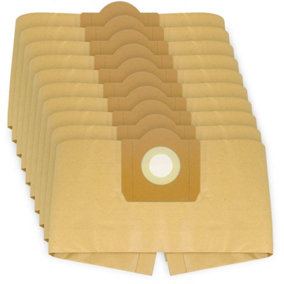 SPARES2GO Dust Bags compatible with Karcher NT27/1 NT30/1 NT48/1 NT65/2 NT72/2 AB27 K2001 K 3011 Vacuum Cleaner (Pack of 10)