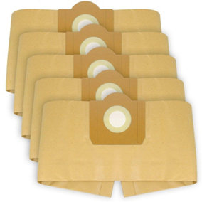 SPARES2GO Dust Bags compatible with Karcher NT27/1 NT30/1 NT48/1 NT65/2 NT72/2 AB27 K2001 K 3011 Vacuum Cleaner (Pack of 5)