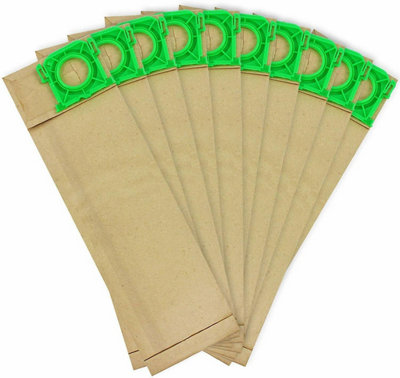 SPARES2GO Dust Bags compatible with Sebo X1 X1.1 X2 X3 X4 370 470 Vacuum Cleaners (10 Pack)