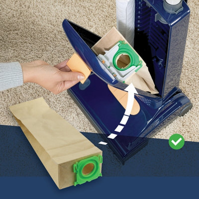 5 Sacchetti Per Aspirapolvere PakTrade + Filtro - Compatibili Con Dirt Devil DD3274 E Altri Modelli - Microfibra Multistrato