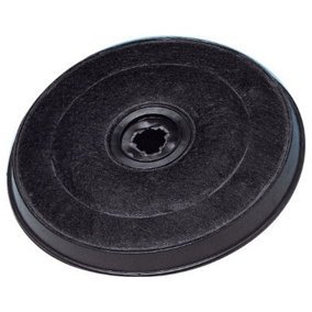 SPARES2GO EFF57 Type Carbon Charcoal Filter compatible with Ariston Cooker Hood / Extractor Vent (230mm x 20mm)