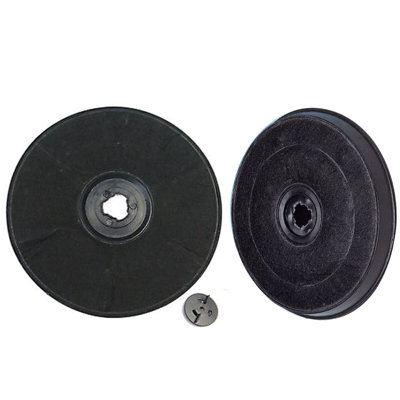 Spares2go EFF57 Type Carbon Charcoal Filters For Zanussi Cooker Hood Extractor Vent 230 X 20 Mm Pack Of 2~p7469822
