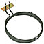 SPARES2GO Electric Heater Element compatible with Baumatic Fan Oven Cooker (2500W, 3 Turn)