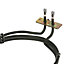 SPARES2GO Electric Heater Element compatible with Baumatic Fan Oven Cooker (2500W, 3 Turn)