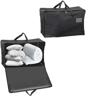 Storage bags for blankets and outlet pillows