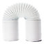 SPARES2GO Extra Long 10m Vent Hose Pipe compatible with White Knight Tumble Dryer (4" / 100mm)