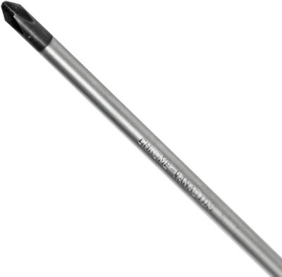 SPARES2GO Extra Long Reach Chrome Vanadium CR-V Phillips Head Screwdriver (500mm)