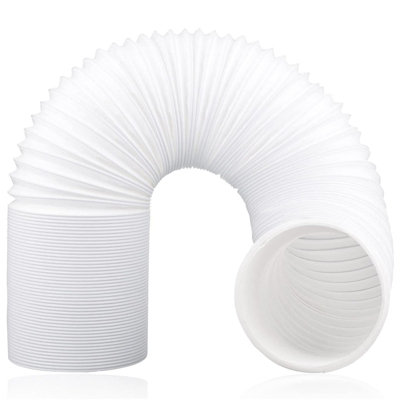 SPARES2GO Extra Long Universal Condenser Vent Hose Pipe for All Makes and Models of Vented Tumble Dryer (6m / 4")