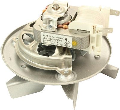 SPARES2GO Fan Motor & Blade compatible with Hotpoint Oven Cooker 220V - 240V