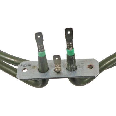 Milano 2000W Fan Oven Heating Element For Bush Cookers (DHBETC50B/DHBETC50W) - Stainless Steel, 2100W, UK Made