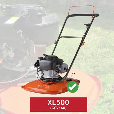 SPARES2GO Fuel Tank Cap for Flymo XL500 Petrol Lawnmower with GCV160 Engine