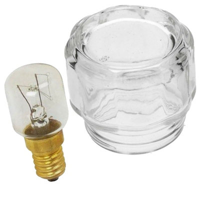 Dekarox Lampenabdeckung Lampenglas 110x88mm für Bosch Siemens 187384 00187384 174079 00174079 für Lampe in Backofen Herd