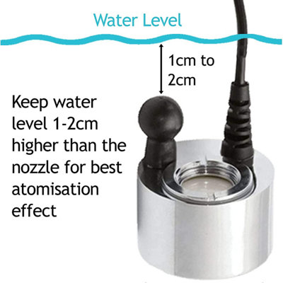 SPARES2GO Glass Opti-Myst Heater Disk Transducer M-011B M011B compatible  with Dimplex Electric Wall Fire | DIY at Bu0026Q