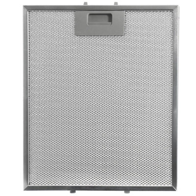 SPARES2GO Grease Filter Extractor Vent Fan Metal Mesh for Cooker Hood 305 x 267mm x 2 Filters