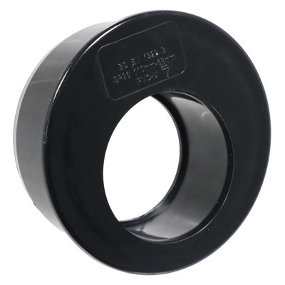 SPARES2GO Gutter Down Pipe Drain Adaptor 68mm Rain Water to 110mm Underground Drainage Reducer