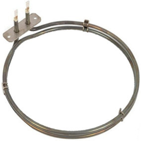 SPARES2GO Heater Element compatible with AEG Fan Oven Cooker (2 Turn, 2400w)