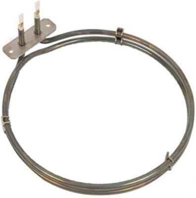 SPARES2GO Heater Element compatible with Electrolux Fan Oven Cooker (2 Turn, 2400w)