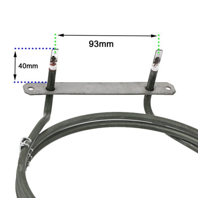 Élément Chauffant Circulaire Tournant 2500W - Compatible Avec Plusieurs Modèles De Fours/fournettes Kenwood (CK230, CK304, CK404, Etc.)