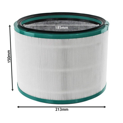 SPARES2GO HEPA Filter compatible with Dyson DP01 DP03 HP00 HP02