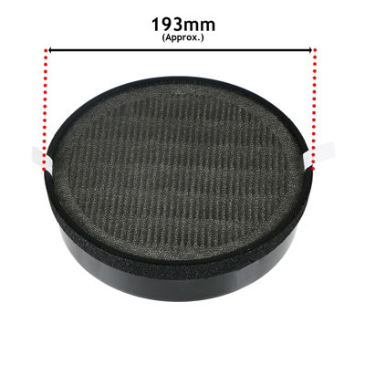 SPARES2GO HEPA Filter compatible with Levoit LV-H132 LV-H132-RF Air Purifier