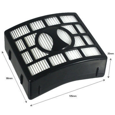 SPARES2GO HEPA Filter Kit compatible with Shark Vacuum NV800