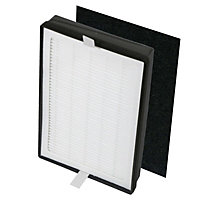 SPARES2GO HEPA Filter + Odour Screen Kit compatible with Levoit LV-H126 LV-H126-RF Air Purifier