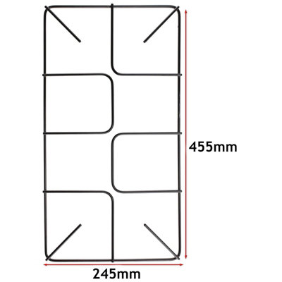 SPARES2GO Pan Support Burner Grate Stand compatible