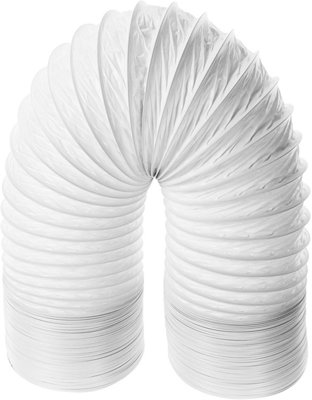 SPARES2GO Hose Pipe PVC Duct Extension Kit compatible with DeLonghi Air Conditioner (6m, 5")