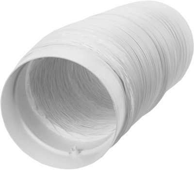 SPARES2GO Hose Pipe PVC Duct Extension Kit compatible with DeLonghi Air Conditioner (6m, 5")
